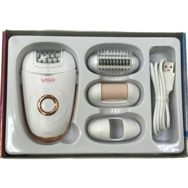 VGR V-736 3-in-1 Lady Epilator – Best Price in Egypt | Hair Removal, Shaving & Exfoliation