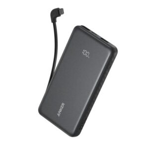 Anker Zolo Power Bank 10000mAh 22.5W with Built-In USB-C Cable – Best Price in Egypt