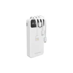 P900-20000mah multifunctional power bank attached with 4 usb cable