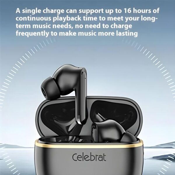 Celebrat WD03 Wireless Earbuds – Best Price in Egypt | 16H Battery & HiFi Stereo