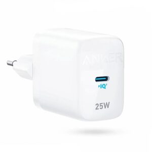 Anker Ace 25W USB-C Fast Charger (PPS Super Fast Charging) – Compact Design – White