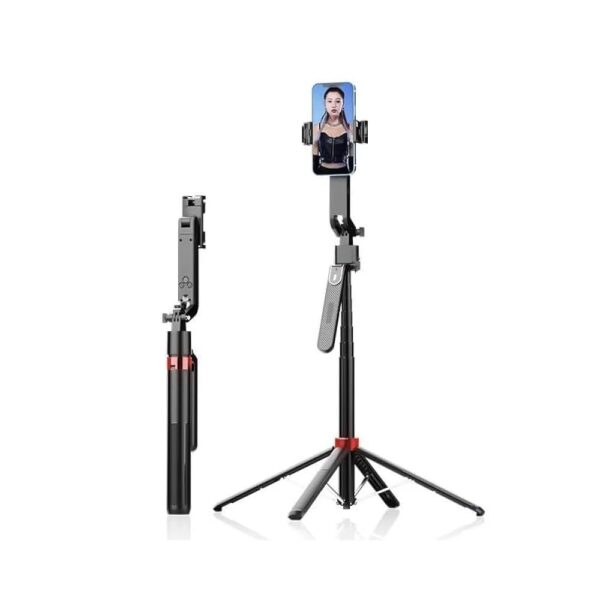 Q185 Smart AI Tracking Selfie Stick 1.8m – 360° Face Tracking Tripod with Bluetooth Remote | El Avocato Mobile Egypt