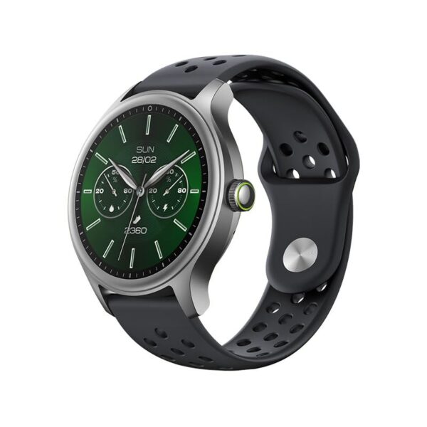 Oraimo Watch 6R Smartwatch 1.39″ HD | Heart Rate & SpO₂ | IP68 | Black