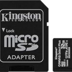 Kingston Canvas Select Plus 32GB microSD Card with Adapter – Original, 1-Year Warranty