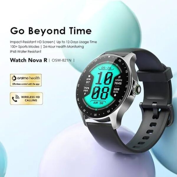 Oraimo Watch Nova R (OSW-821N) Smartwatch – 1.39" TFT Display, 40-Day Standby, Bluetooth 5.3 | Best Price in Egypt
