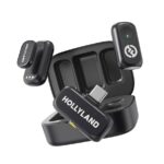 Hollyland LARK A1 Wireless Lavalier Microphone Duo (USB-C) — 48kHz/24-bit, 3-Level Noise Cancellation, 200m LOS, 54-Hour Battery — Best Price in Egypt