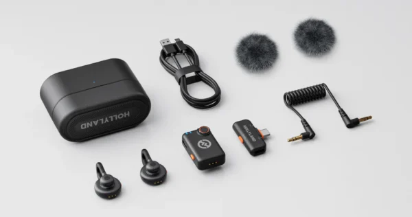 Hollyland Lark M2S Ultimate Combo Wireless Lavalier Microphone – Best Price in Egypt