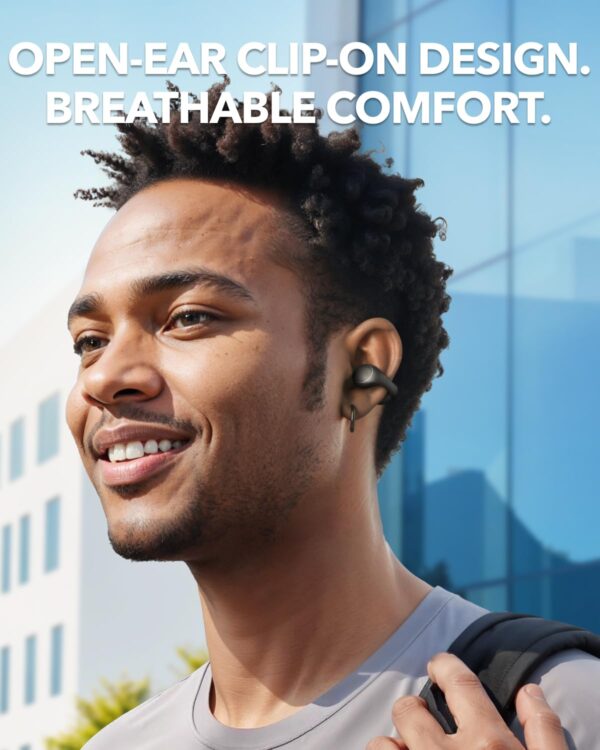 Anker Soundcore V20i Open-Ear Earbuds - Black