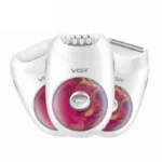 VGR V-736 3-in-1 Lady Epilator – Best Price in Egypt | Hair Removal, Shaving & Exfoliation