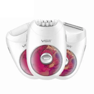 VGR V-736 3-in-1 Lady Epilator – Best Price in Egypt | Hair Removal, Shaving & Exfoliation