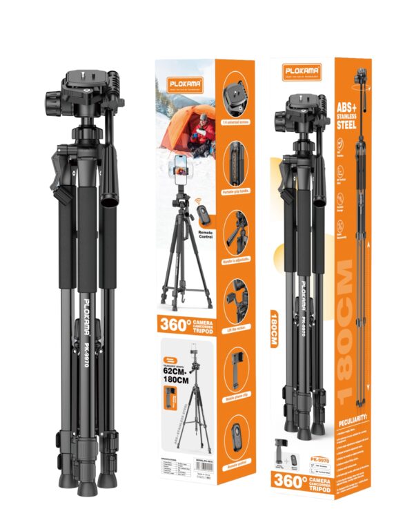 PK-9970 360° Camera Tripod 180cm with Remote – Best Price in Egypt