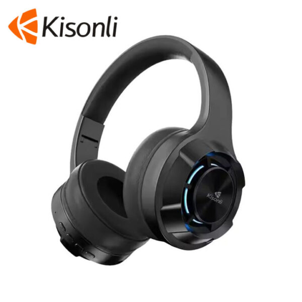Kisonli A2 Bluetooth Gaming Headset - RGB Lighting - Up to 48 Hours Playtime