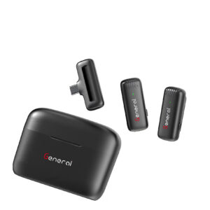 General GM39 2.4GHz Wireless Microphone USB-C – Noise Reduction, 50m Range