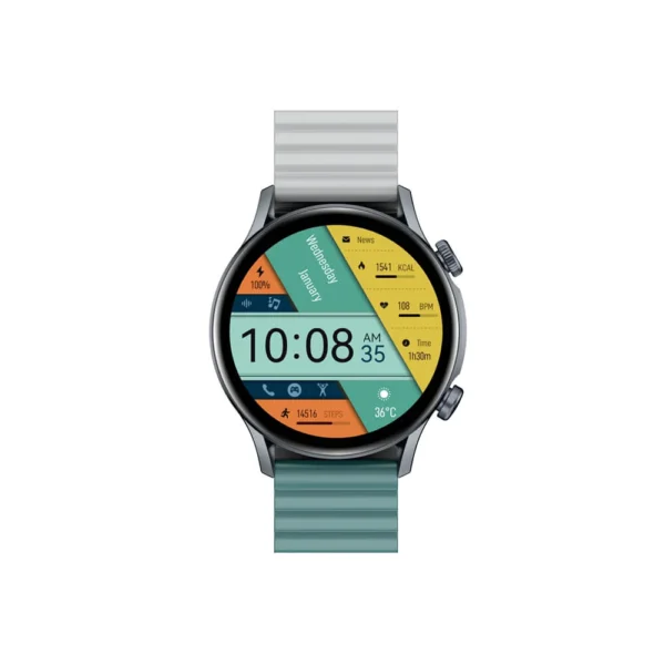 Kieslect Calling Kr Pro Smart Watch, 1.43 Inch - Black