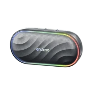 oraimo SpaceBox Portable Bluetooth Speaker with EQ, RGB Lights & FM Radio (OBS-382)