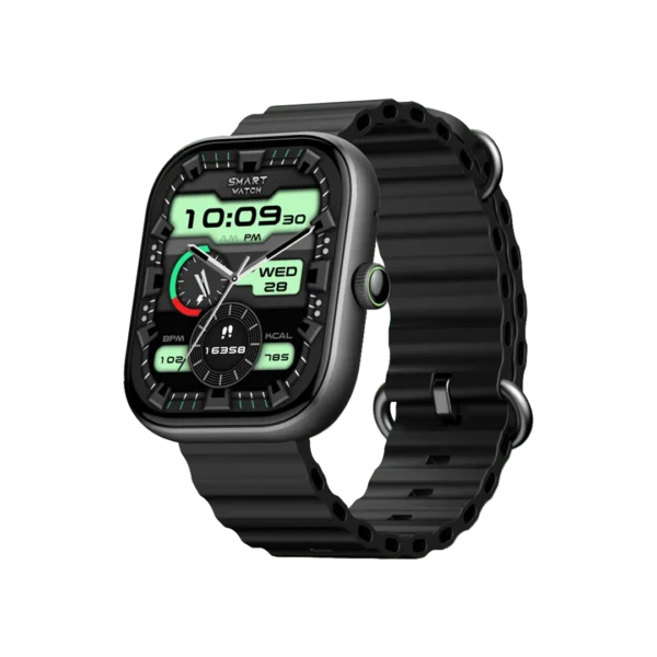 Oraimo Watch 6, oraimo smartwatch Egypt, 2.04 TFT smartwatch, IP68 smart watch, Bluetooth calling watch, heart rate monitor watch, blood oxygen smartwatch, 105 sport modes, smartwatch with extra strap, Genz-mobile smartwatch