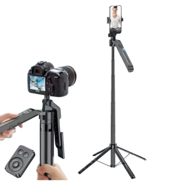 Plokama AUTO-A7 AI Selfie Stick Tripod 1.8M with Face Tracking – Best Price in Egypt