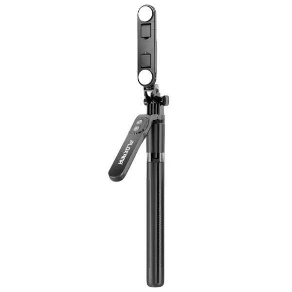 Plokama LIVE-P9 Pro Tripod Stand with LED Light & Bluetooth Remote – 1700mm |