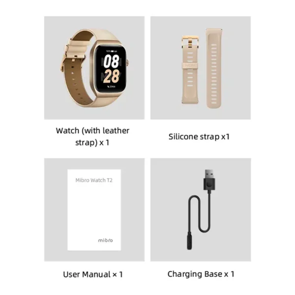 Mibro Watch T2 AMOLED GPS Calling Smartwatch – Best Price in Egypt