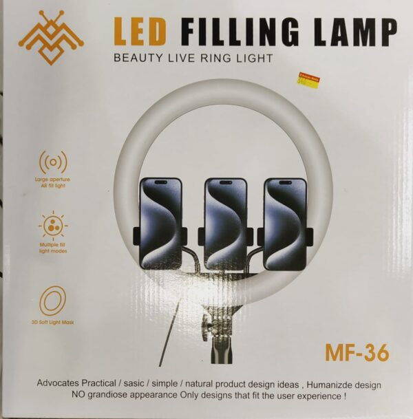 MF-36 Ring Light for Photography and Live Streaming