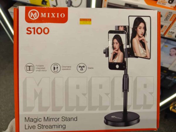 Mixio S100 Magic Mirror Live Streaming Stand – Best Price in Egypt