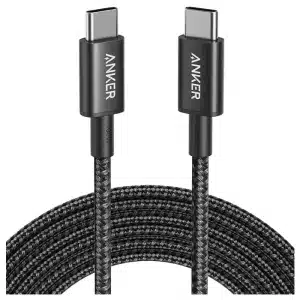 Anker PowerLine+ III USB-C to USB-C 100W Braided Ultra-Fast Charging Cable (3.3ft) – Black