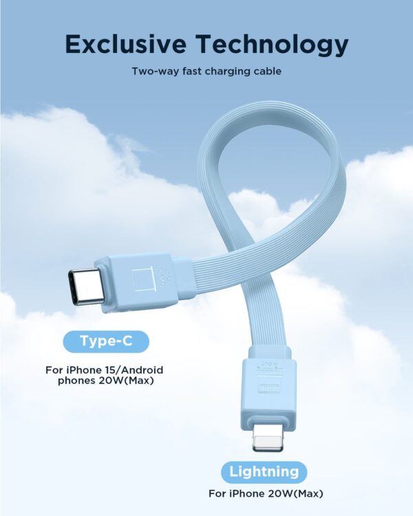 JOYROOM JR-PBM01 20W Magnetic Wireless Power Bank 10000mAh with Built-in Cable & Kickstand – Best Price in Egypt