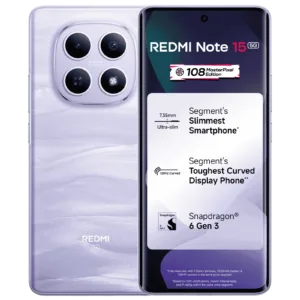 Redmi Note 15 5G 8GB RAM 256GB Storage – Snapdragon 6 Gen 3, 120Hz AMOLED