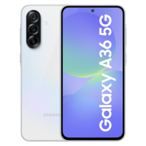 Samsung Galaxy A36 5G – 8GB RAM + 256GB Storage – 120Hz AMOLED Display | Price & Specs in Egypt -Awesome White