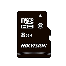 Hikvision C1 8GB microSD Memory Card with Adapter – Original