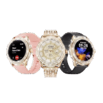 Haino Teko G18 Mini Women Smartwatch – Real AMOLED, Bluetooth Calling, Diamond Design