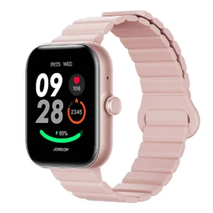 JOYROOM JR-FT5 Plus Smart Watch (Pink) – 1.96″ TFT Display, Bluetooth 5.4, 1ATM Water Resistance – Best Price in Egypt