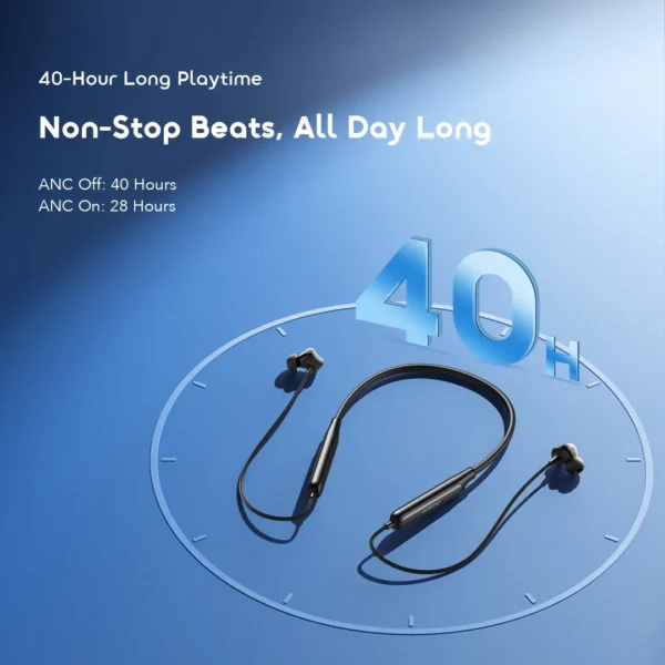 Oraimo Necklace 5 ANC Bluetooth Neckband (OEB-611) – Best Price in Egypt