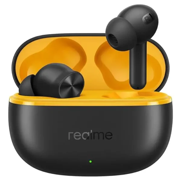 realme Buds T200 Lite Wireless Earbuds – Bluetooth 5.4, 48H Battery, AI Call Noise Cancellation | Black