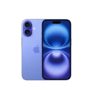 Apple iPhone 16 Single SIM, 128GB, 8GB RAM, 5G - Ultramarine