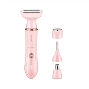 VGR V-761 Professional Lady Shaver 4-in-1 Set – USB Rechargeable, IPX5 Waterproof