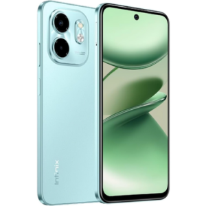 Infinix Smart 9 Dual SIM, 128GB, 4GB RAM, 4G LTE - Mint Green